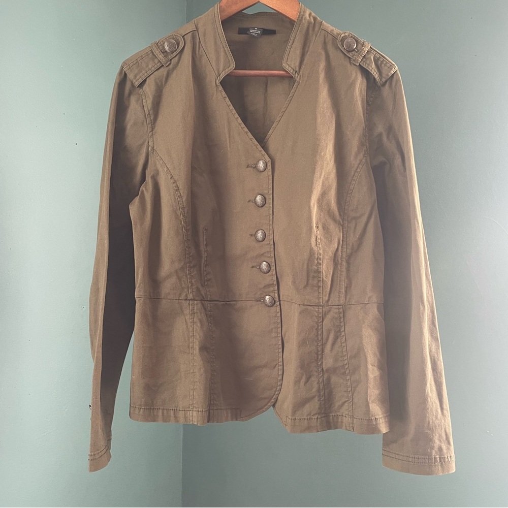 Women's Brown Jacket military style